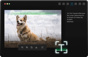 Rozpoznawanie tekstu jest reklamowane