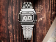 Zegarki Casio Vintage A1000A-7 (na zdjęciu) i A1000G-9 są już dostępne w Wielkiej Brytanii. (Źródło zdjęcia: Casio)