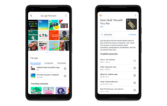 Wstępna wersja Google Podcasts dla Android (Źródło: Google)