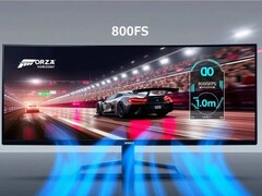 Monitor ma częstotliwość odświeżania 800 Hz. (Źródło obrazu: HKC)