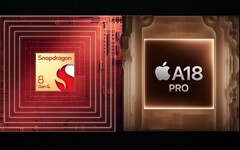 Applea18 Pro i Snapdragon 8 Gen 4 mają rozgrzać arenę SoC smartfonów. (Źródło obrazu: Apple, Qualcomm z poprawkami)