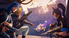 Grafika promocyjna aktualizacji Fortnite Ballistic v37.10, która została udostępniona w sierpniu 2025 roku. (Źródło obrazu: Epic Games)