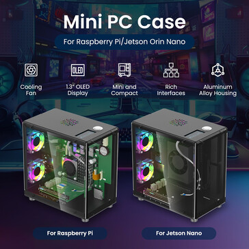 Główne cechy obudowy mini PC (źródło obrazu: Elecrow)