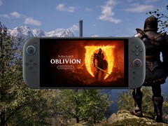 Prezentacja portu gry „Oblivion Remastered” na konsolę Switch 2 w trybie przenośnym