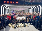 Tesla Giga Berlin w Niemczech świętuje 500 000. model Y SUV (źródło zdjęcia: Tesla)
