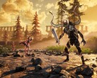 Ilustracja przedstawiająca przeciwników w grze „Voin”, obecnie dostępnej w sprzedaży na platformie Steam.