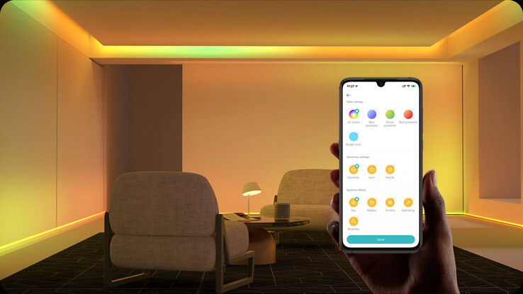 Smart Lightstrip firmy Xiaomi. (Źródło obrazu: Xiaomi)