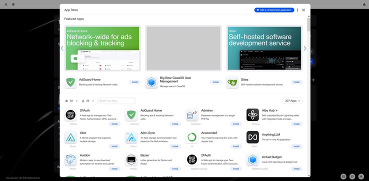 Docker App Store w ZimaOS