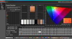 ColorChecker po kalibracji