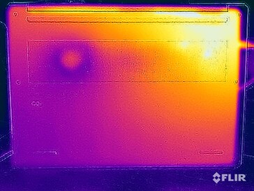 Test naprężeń temperatury powierzchni (dół)