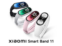 Xiaomi Smart Band 11 jest dostępny w czterech kolorach do wyboru.
