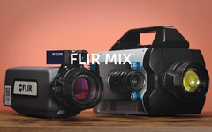 Zestawy kamer Teledyne FLIR Mix łączą wysokowydajne obrazy termiczne i widzialne w czasie rzeczywistym do użytku przez inżynierów i badaczy. (Źródło obrazu: Teledyne FLIR)