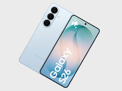 Galaxy S26 w jednym z czterech premierowych kolorów.