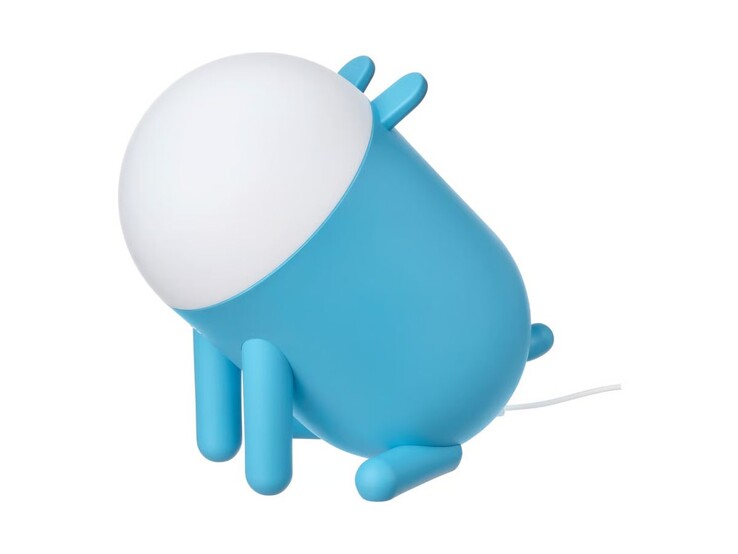 Wizerunek lampy stołowej LED IKEA Grejsimojs na białym tle