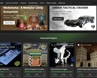 Nowa strona crowdfundingowa (widoczna powyżej) jest w fazie wdrażania, ale zawiera już listę wielu interesujących projektów (źródło zdjęcia: MakerWorld)