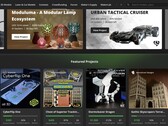 Nowa strona crowdfundingowa (widoczna powyżej) jest w fazie wdrażania, ale zawiera już listę wielu interesujących projektów (źródło zdjęcia: MakerWorld)