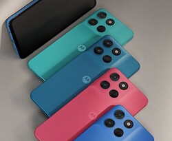 Opcje kolorystyczne dla Moto G57 Power.