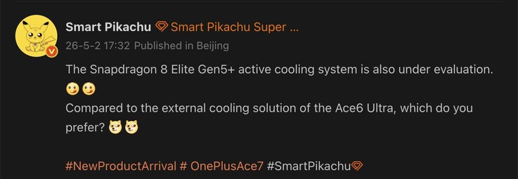 Wyciekły szczegóły dotyczące OnePlus Ace 7.