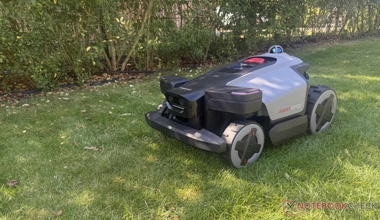 RockMow Z120 LiDAR w akcji