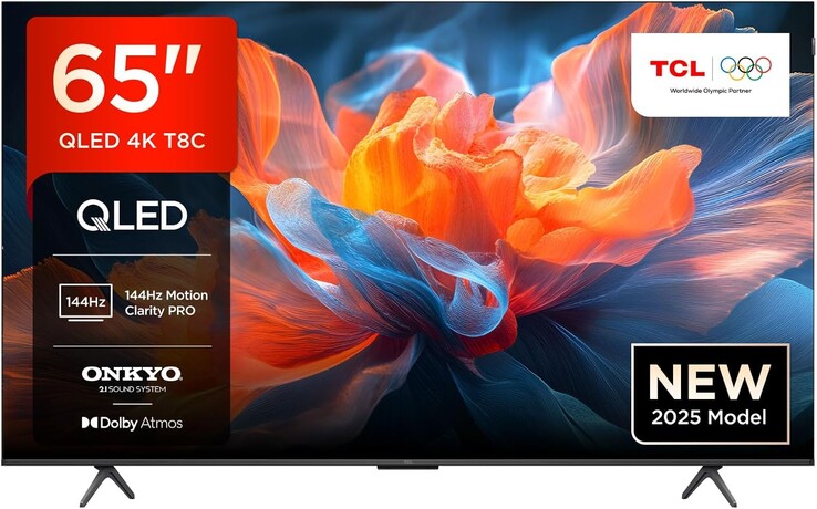 Telewizor TCL T8C QLED HDR Smart TV. (Źródło obrazu: TCL)