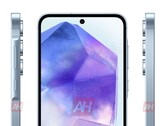 Render "Galaxy A55". (Źródło: Android Headlines)