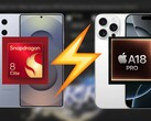 iPhone 16 Pro Max vs Galaxy S25 Ultra - wydajność w grach: A18 Pro błyszczy po raz kolejny. (Źródło obrazu: Dame Tech, Apple, Samsung, edytowane)