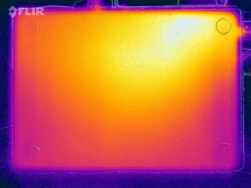 Test naprężeń temperatury powierzchni (dół)