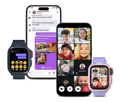 Użytkownicy smartwatcha myFirst Fone S4 mogą dołączać do grupowych rozmów wideo.