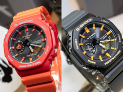 Casio G-Shock GA-B2100DF-4A (po lewej) i GA-B2100DF-1A (po prawej), na zdjęciu. (Źródło zdjęcia: @geesgshock na Instagramie)