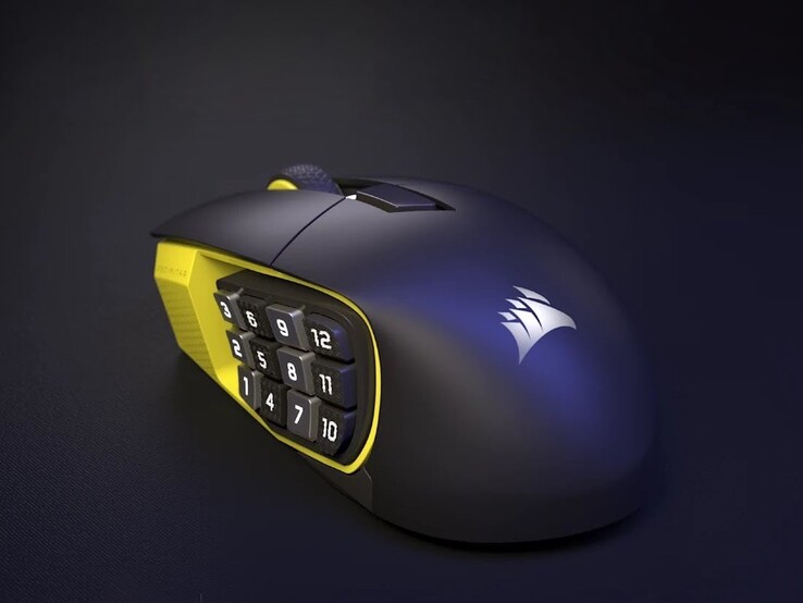 Elgato dołącza również VSD do nowej myszy do gier Corsair, Scimitar Elite Wireless SE (na zdjęciu). (Źródło zdjęcia: Corsair