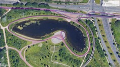 Pomiar GNSS: Jezioro