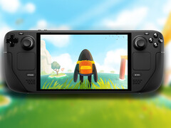 Pakiet Draknek & Friends wygaśnie 13 września 2025 roku. Na zdjęciu: Steam Deck uruchamiający grę A Good Snowman is Hard to Build. (Źródło obrazu: Steam)