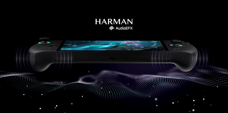 OneXFly Apex posiada również głośniki Harman dostrojone od dołu. (Źródło obrazu: One-Netbook)