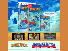 Grafika promocyjna dla Snow Bros. Classic Collection (źródło obrazu: Limited Run Games)