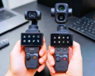 Osmo Pocket 3 (po lewej) obok Osmo Pocket 4P (po prawej).