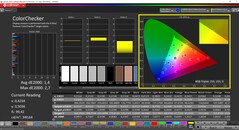 CalMAN ColorChecker skalibrowany