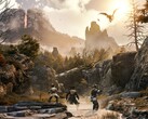 Obraz przedstawiający smoka w GreedFall.