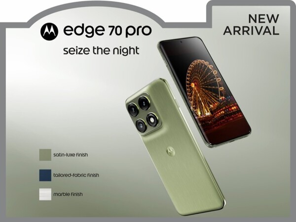 Motorola Edge 70 Pro zostanie wprowadzona na rynek w trzech kolorach z różnymi wykończeniami.