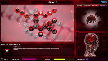 Na zdjęciu: zrzut ekranu z rozgrywki z gry „Plague Inc: Evolved”.