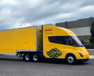 Tesla Semi testowana w DHL. (Źródło zdjęcia: DHL)