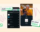 Użytkownicy WhatsApp będą mogli dodawać piosenki do swoich aktualizacji statusu. (Źródło obrazu: WhatsApp)