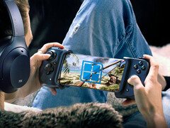 Rozwój Winlatora został wznowiony po krótkiej przerwie. Na zdjęciu: edytowane zdjęcie mobilnego kontrolera Razer Kishi. (Źródło zdjęcia: Razer i Winlator)