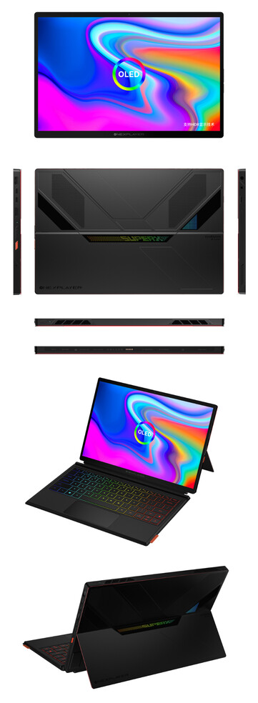 OneXPlayer Super X z chłodzeniem powietrzem. (Źródło obrazu: One-Netbook)