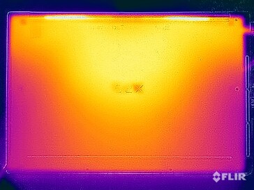 Test naprężenia temperatury powierzchni (dół)