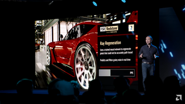 AMD FSR Redstone Ray Regeneration poprawia ray tracing. (Źródło obrazu: AMD)