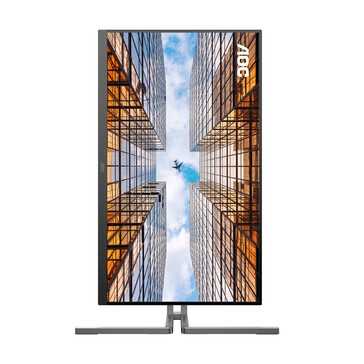 Monitor U27U3XD może być używany w trybie pivot (źródło obrazu: AOC)