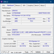 Płyta główna CPU-Z