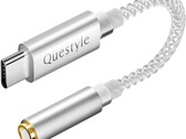Questyle Qlink-C to podstawowy przetwornik cyfrowo-analogowy USB-C ważący zaledwie 5 gramów (0,17 uncji). (Źródło zdjęcia: Questyle)
