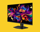 Gamingowy monitor MSI MAG 321UP X24 4K może pochwalić się 5-warstwowym panelem OLED i częstotliwością odświeżania 240 Hz. (Źródło obrazu: MSI, edytowane)