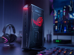 Asus ROG NUC (2025) jest teraz dostępny z procesorami graficznymi RTX 5060, RTX 5070, RTX 5070 Ti i RTX 5080 do laptopów. (Źródło zdjęcia: Asus)